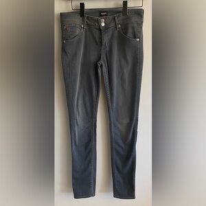 Hudson Jeans Women's Straight Leg in Charcoal